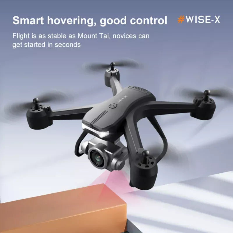 V14 Professional Drone 6K HD Dual Camera WiFi FPV Portable RC Quadcopter - 2 Batteries
